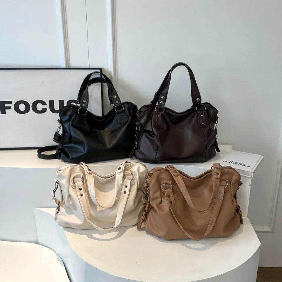 Female Handbag Large Capacity Stylish Casual Tote Bag