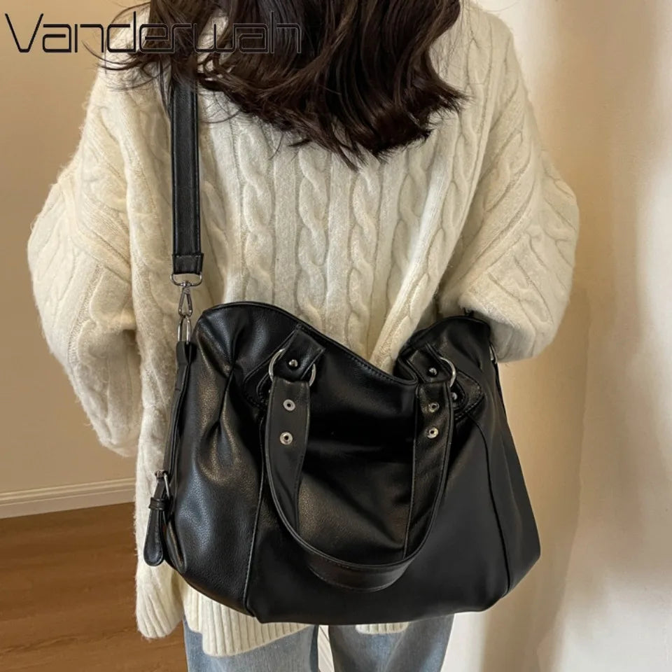 Female Handbag Large Capacity Stylish Casual Tote Bag