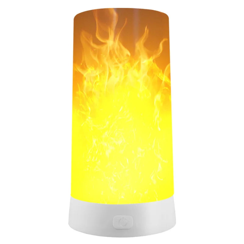 LED Flame Lamps for Room Simulated Flame Night Lights Lava Lamps Indoor